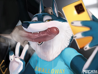 anthro bodily_fluids bottomwear cellphone clothed clothing costume duo electronics erection female fingers fur genitals gesture half-closed_eyes hand_gesture hand_on_head holding_cellphone holding_object holding_phone holding_smartphone humanoid_genitalia humanoid_penis male male/female narrowed_eyes open_bottomwear open_clothing open_mouth open_pants oral pants penis penis_in_mouth phone saliva saliva_on_penis selfie shirt smartphone smile standing suit taking_picture taking_selfie teeth text text_on_clothing text_on_shirt text_on_topwear topwear v_sign vein veiny_penis zipper magnetus illumination_entertainment sing_(movie) jimmy_crystal porsha_crystal canid canine canis felid mammal wolf 2025 4:3 digital_media_(artwork) hi_res daughter_(lore) father_(lore) father_and_child_(lore) father_and_daughter_(lore) incest_(lore) parent_(lore) parent_and_child_(lore) parent_and_daughter_(lore)