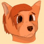 anthro male solo anonymous_artist dogelore doge canid canine canis domestic_dog mammal 1:1 headshot_portrait low_res meme portrait