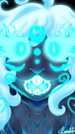 anthro bioluminescence bodily_fluids buckteeth drooling female floppy_ears fur glowing glowing_eyes hair lop_ears open_mouth saliva simple_background smile solo teeth text tongue vore white_hair lunalaimoonglow mythology vtuber lunalai lagomorph leporid lumine lumine_(species) mammal monster mythological_creature rabbit rodent 2025 9:16 artist_name colored digital_drawing_(artwork) digital_media_(artwork) english_description hi_res portrait shaded signature