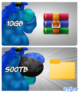 4_fingers anthro big_breasts big_feet blue_body blue_fur blue_hair bodily_fluids breasts claws cleavage cleavage_overflow clothed clothing comic_panel cybernetics feet female fingers frown fur hair hoodie huge_breasts hyper hyper_breasts long_tail machine musk musky_breasts onomatopoeia protogen_visor shirt simple_background smile solo sound_effects sweat sweatdrop sweaty_breasts tail text topwear yellow_eyes sokoyo_owo decompressed_file_meme winrar starry_(sokoyo_owo) canid canine cyborg mammal protogen absurd_res comic hi_res meme