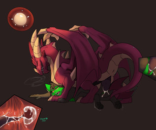 3_horns all_fours animal_genitalia anthro anthro_on_feral anthro_penetrated anus bestiality bestiality_impregnation blush bodily_fluids breath brown_background claws cum cum_in_uterus cum_in_vagina cum_inside cum_on_penis cutaway doggystyle duo ejaculation female female_anthro female_on_feral female_penetrated feral feral_penetrating feral_penetrating_anthro from_behind_position fur genital_fluids genital_slit genitals green_body green_ears green_face grey_body hand_on_hand horn impregnation internal internal_vaginal interspecies larger_feral larger_male leaking_cum lying male male/female male_feral male_penetrating male_penetrating_female membrane_(anatomy) membranous_wings multi_horn multicolored_body multicolored_fur multicolored_skin on_front open_mouth orgasm orgasm_face ovum panting paws penetration penile penile_penetration penis penis_in_vagina pink_nose purple_body purple_penis purple_skin purple_wings scales sex shaking sharp_teeth simple_background size_difference smaller_anthro smaller_female smaller_penetrated sperm_cell tail teeth two_tone_body two_tone_face two_tone_fur two_tone_skin uterus vaginal vaginal_canal vaginal_penetration ventral_scales vulva white_body wings conditional_dnp ebonychimera activision european_mythology mythology spyro_the_dragon malefor canid canine canis dragon mammal mythological_creature mythological_scalie reptile scalie western_dragon wolf 2020 character_request signature