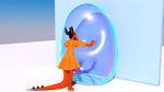 anthro bubble clothing dress enjoyment female hug leaning leaning_backward leaning_forward orange_clothing orange_dress sinking solo squish wall_(structure) white_floor wobbling skeletorskeletonized c4d lizard reptile scalie 16:9 3d_(artwork) 3d_animation animated cinema_4d_(artwork) digital_media_(artwork) hi_res no_sound short_playtime webm widescreen