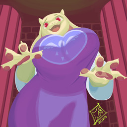 anthro big_breasts breasts clothing female larger_female male male/female mature_female pawpads shirt size_difference slightly_chubby slightly_chubby_anthro slightly_chubby_female thick_thighs topwear tunic wide_hipped_anthro wide_hipped_female wide_hipped_humanoid wide_hips gartt29 deltarune undertale_(series) toriel animal_humanoid bovid bovid_humanoid bovine bovine_humanoid caprine goat humanoid mammal mammal_humanoid absurd_res hi_res