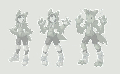 anthro base_one_layout basic_sequence biped bottomwear clothed clothing footwear grey_background growth hoodie human_to_anthro linear_sequence looking_at_viewer male one_row_layout open_mouth pants shoes simple_background smile solo species_transformation standing surprised tail tail_growth three_frame_image three_frame_sequence topwear transformation transformation_sequence hukeng mythology canid canine human mammal mythological_canine mythological_creature werecanid werecanine werecreature werewolf 2016 hi_res monochrome sequence