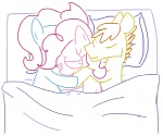bed earth_pony equid equine female feral friendship_is_magic furniture group group_sex hasbro horse intraspecies male male/female mammal mr._cake_(mlp) mrs._cake_(mlp) my_little_pony pinkie_pie_(mlp) pony sex the_weaver threesome trio