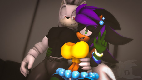 anthro black_body black_skin bottomwear clothed clothing duo ear_piercing female fur furniture gloves green_eyes hair hand_on_belly handwear hug looking_at_another looking_at_viewer male male/female muscular muscular_male pants piercing pose purple_body purple_hair purple_skin red_eyes ring shirt shorts size_difference smile sofa topwear white_body white_fur juicyducksfm sega sonic_the_hedgehog_(series) adam_(juicyducksfm) fan_character shadia_(addonisfm) canid canine canis eulipotyphlan hedgehog mammal wolf 16:9 3d_(artwork) digital_media_(artwork) hi_res source_filmmaker_(artwork) widescreen