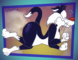 3_toes 4_fingers anthro arched_back ass_up belly bent_legs big_butt biped black_body black_eyes black_fur butt casual_nudity cheek_tuft cloud cloudy_sky constricted_pupils curling_tail curling_toes curvy_figure dipstick_tail ears_back facial_tuft feet fingers fur glistening glistening_butt gloves_(marking) gravity head_tuft humanoid_heel leg_markings lines_drawn male markings midair nervous nude oh_crap pivoted_ears plantigrade pose pupils raised_tail red_nose scared side_view sky skyscape slightly_chubby slightly_chubby_anthro slightly_chubby_male small_pupils socks_(marking) solo sunset tail tail_markings toes tuft uhoh wavy_mouth whisker_spots whiskers white_belly white_body white_feet white_fur white_hands white_sclera white_tail_tip wide_eyed wide_hips worried worried_face worried_look gavanzude looney_tunes warner_brothers sylvester_(looney_tunes) domestic_cat felid feline felis mammal tuxedo_cat 2025 alternate_version_at_paywall colored digital_drawing_(artwork) digital_media_(artwork) flat_colors hi_res pinup signature