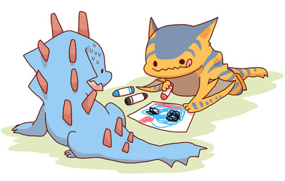ambiguous_gender capcom chibi cute drawing duo flying_wyvern igriega lagiacrus leviathan monster_hunter scalie sweat tigrex video_games wyvern
Rating: Safe
Score: 5
User: e17en
Date: February 02, 2015 ambiguous_gender capcom chibi cute drawing duo flying_wyvern igriega lagiacrus leviathan monster_hunter scalie sweat tigrex video_games wyvern
Rating: Safe
Score: 5
User: e17en
Date: February 02, 2015