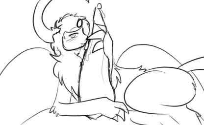 ambiguous_gender blush blush_lines bodily_fluids duo feral genital_fluids genitals holding_penis laying_on_another leaking_precum licking male oral penile penis penis_lick precum sex size_difference slit_penis tapering_penis tongue floofybeanie european_mythology mythology nintendo pokemon atlas_(astral_wings) absol dragon generation_3_pokemon mythological_creature mythological_scalie pokemon_(species) scalie western_dragon absurd_res hi_res monochrome sketch