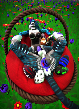 animal_genitalia animal_vulva anthro balls bodily_fluids breasts bunny_costume butt canine_genitalia canine_vulva claws clothing costume egg fangs female fur genital_fluids genitals green_body green_fur green_hair hair herm intersex knot knotted_penis male moan oviposition paws penis slim solo sound_effects spiked_penis spikes spikes_(anatomy) spread_legs spread_vulva spreading striped_body striped_fur stripes teeth vaginal_fluids vulva wet_sounds zephyra_greypaw sound_warning thenaitsabel chakat felid felid_taur mammal mammal_taur pantherine taur tiger 3d_(artwork) 3d_animation absurd_res animated digital_media_(artwork) hi_res short_playtime sound video