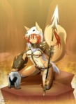 armor canine clothed clothing female fox helmet jessica_elwood mammal polearm shield skimpy skull solo spear tattoo unconvincing_armor warrior
Rating: Questionable
Score: 6
User: msc
Date: August 23, 2007