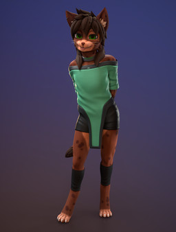 anthro brown_body male solo vilygota twix_(fluff-kevlar) felid feline mammal 3d_(artwork) absurd_res digital_media_(artwork) hi_res