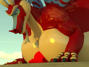 3_toes anthro belly big_belly claws duo facial_hair feet horn male male/male moobs obese outside overweight sand simple_background size_difference smothering tail thick_thighs toes wings themeshow101 charleyfox_(modeler) marioyusuke_(modeler) mythology nintendo the_legend_of_zelda wind_waker charleyfox_fox darius_tatu_(themeshow101) valoo canid canine dragon fox mammal mythological_creature mythological_scalie scalie 3d_(artwork) 4:3 digital_media_(artwork) hi_res