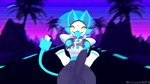 anthro breasts female genitals gynomorph intersex penis solo synthwave polygonnsfw cryptiacurves_(modeler) deltarune undertale_(series) tasque_manager 16:9 4k absurd_res hi_res widescreen