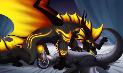 4_toes 69_position anus blush cunnilingus duo erection feet fellatio female feral feral_penetrated genitals horn lying male male/female on_back on_bottom on_top oral oral_penetration paws penetration penile penis quadruped scales sex spread_wings tail toes vaginal vulva wings blackbatwolf mythology dragon mythological_creature mythological_scalie scalie digital_drawing_(artwork) digital_media_(artwork) hi_res