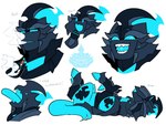 alternate_form armor big_tongue black_armor black_clothing black_gloves black_handwear black_helmet blue_body blue_eyebrows blue_eyes blue_fingers blue_hooves blue_legs blue_mouth blue_neck blue_pupils blue_sclera blue_tongue bruh cigarette clothed_male clothed_taur clothing dialogue dot_eyes emoticon eyebrows front_view gloves half-closed_eyes handwear happy heart_in_mouth heart_symbol holding_cigarette holding_object hooves humanoid_hands lying narrowed_eyes on_back open_mouth open_smile owo pupils sharp_teeth side_view simple_background simple_eyes smile smoke smoke_from_mouth smoking smoking_cigarette teeth text tongue white_background xtoka_samax league_of_legends riot_games tencent hecarim_(lol) equid equid_taur equine equine_taur ghost horse horse_taur mammal mammal_taur spirit taur 2021 4:3 colored digital_drawing_(artwork) digital_media_(artwork) english_text flat_colors hi_res