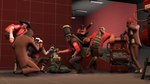 anthro clothed clothing female group hat headgear headwear male male/female petting sitting photolol.03 petruz_(copyright) team_fortress_2 valve crocodile_(petruz) dispenser_(team_fortress_2) engineer_(team_fortress_2) miss-mundany_(photolol.03) scout_(team_fortress_2) sentry_gun_(team_fortress_2) sniper_(team_fortress_2) soldier_(team_fortress_2) spy_(team_fortress_2) crocodile crocodilian human humanoid mammal reptile scalie 16:9 3d_(artwork) digital_media_(artwork) hi_res source_filmmaker_(artwork) widescreen