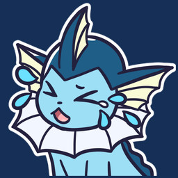 >_< ambiguous_gender blue_body blue_eyes bodily_fluids crying eyes_closed feral fin frill_(anatomy) open_mouth sad simple_background solo tears tongue transparent_background white_body endwl nintendo pokemon eeveelution generation_1_pokemon pokemon_(species) vaporeon 1:1 2023 alpha_channel digital_media_(artwork) icon reaction_image unavailable_at_source