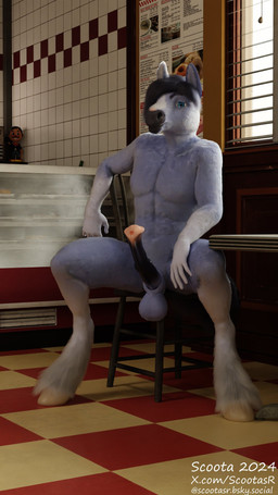 animal_genitalia animal_penis anthro balls chair equine_genitalia equine_penis erection furniture genitals hair inside male nude penis sheath sitting smile solo scoota equid equine horse mammal 2024 3d_(artwork) 9:16 digital_media_(artwork) hi_res