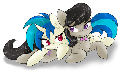 2014 absurd_res ambris black_hair blue_hair blush bow_tie cute cutie_mark duo earth_pony equine female feral friendship_is_magic fur grey_fur hair hi_res horn horse mammal my_little_pony octavia_(mlp) plain_background pony purple_eyes quadruped red_eyes shadow smile two_tone_hair unicorn vinyl_scratch_(mlp) white_background white_fur
Rating: Safe
Score: 9
User: ultragamer89
Date: November 24, 2014 2014 absurd_res ambris black_hair blue_hair blush bow_tie cute cutie_mark duo earth_pony equine female feral friendship_is_magic fur grey_fur hair hi_res horn horse mammal my_little_pony octavia_(mlp) plain_background pony purple_eyes quadruped red_eyes shadow smile two_tone_hair unicorn vinyl_scratch_(mlp) white_background white_fur
Rating: Safe
Score: 9
User: ultragamer89
Date: November 24, 2014