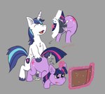 animal_genitalia animal_penis animal_pussy anus bodily_fluids brother_penetrating_sister butt cum cum_drip cum_in_pussy cum_inside cutie_mark dripping ejaculation equine_genitalia equine_penis equine_pussy erection female feral from_behind_position genital_fluids genitals horn leaking_cum magic male penetration penis pussy raised_tail rear_view sex solo tail vaginal vaginal_penetration razzle_the_red friendship_is_magic hasbro my_little_pony mythology shining_armor_(mlp) twilight_sparkle_(mlp) equid equine horse mammal mythological_creature mythological_equine pony unicorn hi_res incest_(lore)