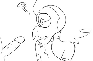 1_eye bad_idea beak duo erection faceless_character faceless_male female genitals hair humanoid_genitalia humanoid_penis male penis question_mark solo_focus unknown_artist cartoon_network steven_universe centipeetle alien alien_humanoid animal_humanoid arthropod arthropod_humanoid corrupted_gem gem_(species) humanoid insect insect_humanoid nephrite_(gem_species) black_and_white monochrome