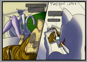 after_vore bone disposal exhibitionism feces female genitals low-angle_view pokemorph public public_nudity smile smirk solo text vore vulva poisonsneksoffie nintendo pokemon generation_5_pokemon mienshao pokemon_(species) absurd_res english_text hi_res