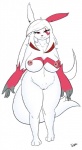 anthro anthrofied avante92 big_breasts breasts female hair long_hair looking_at_viewer nintendo nipple_piercing nipples nude piercing plain_background plantigrade pokémon pussy red_eyes short slypon solo stocky thick_thighs video_games voluptuous wide_background wide_hips zangoose
Rating: Explicit
Score: 18
User: ErosThanatos
Date: August 13, 2013