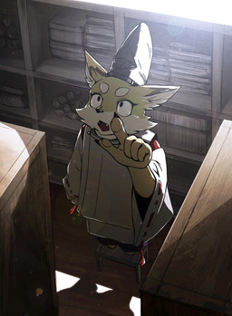 5_fingers anthro asian_clothing biped book bookshelf cheek_tuft circle_eyebrows claws clothed clothed_anthro clothed_male clothing curious cute_fangs detailed_background east_asian_clothing eboshi eyebrows facial_tuft fangs finger_claws fingers floor furniture gesture hand_gesture haori inside japanese_clothing kariginu kimono library light light_beam male male_anthro open_mouth pawpads pointing pointing_up scroll shadow solo standing stool sunbeam sunlight teeth tuft wide_eyed wood wood_floor young young_anthro young_male 8aaccoo canid canine fox mammal 2017 absurd_res hi_res