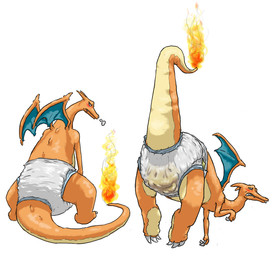 3_toes anthro biped blush claws clean_diaper clothed clothing diaper diaper_only embarrassed feces feet fire flaming_tail flying male membrane_(anatomy) membranous_wings orange_body rear_view simple_background soiled_diaper soiling solo tail toe_claws toes toony topless unclean_diaper used_diaper wearing_diaper white_background wings crackajackin mythology nintendo pokemon charizard dragon generation_1_pokemon mythological_creature mythological_scalie pokemon_(species) scalie 2010 digital_media_(artwork) sequence