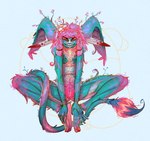 barefoot big_ears blue_body body_hair braided_hair chest_hair colored_nails countershade_feet countershading ear_tuft eyeliner feet female fingers flower_(anatomy) flower_accessory foot_grab fur genitals hair humanoid_feet looking_at_viewer makeup multi_nipple multicolored_body nails nipples not_furry nude orange_eyes pink_body pink_hair pink_nails plant plant_hair plantigrade pseudo_hair pubes red_eyeliner simple_background sitting smile smiling_at_viewer soles solo spread_legs spreading striped_body stripes tail tail_tuft teeth toes tooth_gap tragus tuft vulva whiskers white_body shugariosa nessel_(shugariosa) humanoid digital_media_(artwork) hi_res