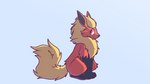 belly black_belly black_paws feral fire male red_eyes solo goldie_salmonn nintendo pokemon fyre eeveelution flareon generation_1_pokemon pokemon_(species) 16:9 2d_animation animated frame_by_frame short_playtime widescreen