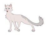 ambiguous_gender feral fur open_mouth open_smile simple_background smile solo tan_body tan_fur white_background barkfur_(artist) warriors_(book_series) fan_character domestic_cat felid feline felis mammal 4:3 hi_res