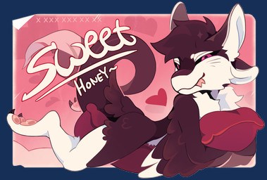 3_toes 4_ears ambiguous_gender anthro bedroom_eyes biped black_body black_claws black_feathers black_sclera black_toe_claws blep blush body_pillow border brown_body butt chest_tuft claws countershading digitigrade eyelashes feathered_wings feathers feet fluffy fur hair heart_symbol hug hugging_object hugging_pillow inviting licking licking_lips licking_own_lips looking_at_viewer lying multi_ear multicolored_body narrowed_eyes nude nude_anthro on_front on_pillow on_side pawpads paws pillow pink_pawpads pink_tongue pose pseudo_hair purple_body purple_eyes purple_feathers raised_tail seductive side_view simple_background smile smug solo tail talons text toe_claws toes tongue tongue_out transparent_background transparent_border tuft tufted_fur white_body white_feathers white_feet white_fur white_inner_ear white_wings winged_arms wings krisslvlkriss fyr_(fenrir784) avali avian bird 2026 alpha_channel colored digital_drawing_(artwork) digital_media_(artwork) english_text full-length_portrait hi_res pinup portrait shaded simple_shading maleherm_(lore)