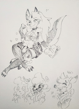 angry anthro between_thighs blush box_of_chocolates broken_heart candy chocolate clenched_teeth dessert emanata eyes_closed female food frown group heart_box heart_symbol holidays laugh male male/female scowl smile teeth pikapika212 hellaverse helluva_boss mythology valentine's_day cletus_(helluva_boss) collin_(helluva_boss) deerie_(helluva_boss) keenie_(helluva_boss) loona_(helluva_boss) angel bovid canid canid_demon canine caprine deer demon hellhound mammal mythological_canine mythological_creature sheep hi_res monochrome