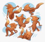 all_fours anthro arms_above_head brown_nose butt butt_shot cheek_tuft crotch_shot curvy_figure dipstick_tail facial_tuft featureless_butt featureless_crotch fluffy fluffy_tail fox_tail fur glistening glistening_body lying male markings monobutt multiple_poses neck_tuft nude null on_side orange_body orange_fur pose presenting presenting_hindquarters standing tail tail_markings tuft underarm lotolotl adventure_time cartoon_network mr._fox_(adventure_time) canid canine fox mammal hi_res