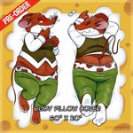 advertisement anthro belly bottomwear brown_body butt clothing dakimakura dakimakura_design dakimakura_pose eyes_closed eyewear glasses lying male overweight overweight_male pants solo underwear white_body kafrizzzle geronimo_stilton_(series) geronimo_stilton mammal mouse murid murine rodent 1:1 2024 hi_res