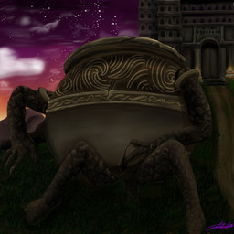 container cracked crossgender female jar masturbation night outside solo thinkb4youshoot elden_ring fromsoftware iron_fist_alexander animate_inanimate living_jar 1:1