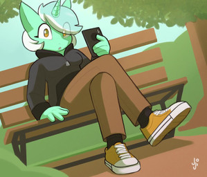 anthro bench bodily_fluids clothed clothing duo erection female first_person_view footwear genital_fluids genitals hair horn humanoid_genitalia humanoid_penis looking_at_viewer male male/female male_pov multicolored_hair nervous nude on_phone outside park penis precum public shoe_fetish shoejob shoes sneakers sweat two_tone_hair conditional_dnp joooji friendship_is_magic hasbro my_little_pony mythology lyra_heartstrings_(mlp) equid equine horse mammal mythological_creature mythological_equine pony unicorn animated digital_media_(artwork) long_playtime no_sound video