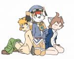 balls blitz_(artist) bound canine cat clothing collar cub dog emerald-physics feline flaccid kenta male mammal mamoru-kun pants pants_down penis tail_concerto underwear young
Rating: Explicit
Score: 2
User: Pokelova
Date: March 05, 2014