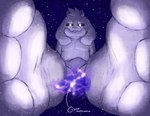 3_toes anthro bulge feet foot_fetish foot_focus foot_play macro male soles solo space toes wrinkled_feet wrinkles ahedeg undertale undertale_(series) asriel_dreemurr asriel_dreemurr_(god_form) hi_res