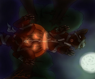 animal_genitalia animal_penis balls bodily_fluids bottom_view breath canine_genitalia canine_penis claws drooling ejaculation erection feral food forest fruit full_moon genitals glowing holidays jack-o'-lantern knot knotted_penis knotting male masturbation moon mummy_wrappings night panting pawpads paws penetration penile penile_masturbation penis plant pumpkin pumpkin_fucking saliva solo tongue tongue_out tree bluefluffy_fusky_(artist) halloween canid canine canis mammal wolf hi_res
