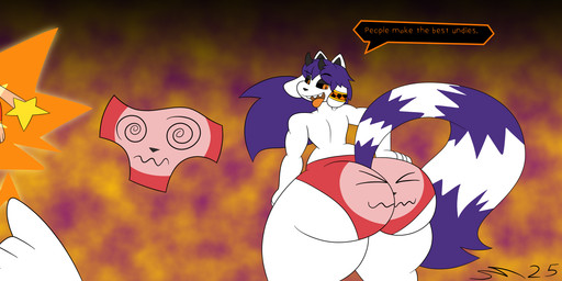 >w< abstract_background anthro anthro_to_inanimate beret big_butt black_body black_fur black_horn black_nose black_sclera boots butt clothed clothing clothing_transformation dialogue face_underwear female footwear fur gesture hair hand_gesture hat headgear headwear horn huge_butt inanimate_transformation living_underwear long_hair looking_back male markings orange_eyes orange_tongue panties panties_transformation pink_body pink_clothing pink_fur pink_panties pink_underwear pointing pointing_at_another purple_hair purple_tail red_boots red_clothing red_footwear red_suit shoes spiral spiral_eyes squiggle_mouth star striped_markings striped_tail stripes suit tail tail_markings thick_thighs tongue transformation underwear underwear_only underwear_transformation wearing_clothing_character white_body white_tail dirtymac chester_(dirtydirtyhands) animate_inanimate bovid caprine domestic_cat felid feline felis goat hybrid lagomorph leporid living_clothing mammal rabbit absurd_res hi_res signature