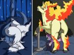 2015 4:3 absol animal_genitalia animal_penis anus backsack balls bed big_dom_small_sub bodily_fluids butt digital_media_(artwork) dominant duo equid equine_genitalia equine_penis erection eyes_closed female female_penetrated feral feral_on_feral fire flaming_hair flaming_mane flaming_tail from_behind_position fuf fur furniture generation_1_pokemon generation_3_pokemon genital_fluids genitals grass half-closed_eyes interspecies large_penetration larger_male male male/female male_penetrating male_penetrating_female mammal multiple_images narrowed_eyes nintendo nude pain penetration penile penile_penetration penis penis_in_pussy plant pokemon pokemon_(species) pseudo_hair pseudo_mane purple_body purple_fur pussy rapidash rattata rear_view red_eyes rodent sex size_difference sleeping smaller_female smaller_penetrated tail vaginal vaginal_fluids vaginal_penetration yellow_body yellow_fur