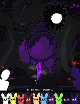 balls big_balls big_butt big_penis blush bodily_fluids butt cloak clothing eye_scar facial_scar flower_accessory genital_fluids genitals heart_symbol imminent_gangbang looking_at_viewer looking_back male musk musky_penis penis penis_backwards precum precum_on_penis purple_penis ragged_clothing rear_view scar tapering_penis text vein veiny_penis pincoosh boy_kisser_(meme) rain_world videocult artificer_(rain_world) gourmand_(rain_world) hunter_(rain_world) inv_(rain_world) monk_(rain_world) rivulet_(rain_world) saint_(rain_world) spearmaster_(rain_world) survivor_(rain_world) the_prince_(rain_world) watcher_(rain_world) humanoid rot_(rain_world) slugcat absurd_res digital_media_(artwork) english_text hi_res meme signature