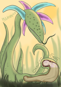 after_vore bodily_fluids carnivorous_plant digestion digestion_noises dominant duo faceless_character faceless_male fatal_vore fully_inside grass human_prey inside_stomach internal male organs outside plant plant_pred predator/prey rumbling_stomach sky soft_vore stomach stomach_acid teeth text tongue tongue_out vore mitdoggy29 elemental_creature flora_fauna human mammal hi_res