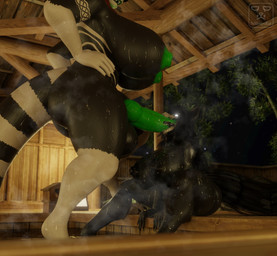anthro areola balls bamboo big_balls big_butt big_dom_small_sub big_penis black_areola black_balls black_body black_fingernails black_hair black_nails black_nipples black_nose black_tongue bone breasts butt colored_nails deep_throat dominant duo extreme_size_difference fangs female female_penetrated fingernails fluffy fluffy_tail fur genitals glistening glistening_balls glistening_body glistening_breasts glistening_fur glistening_genitalia glowing glowing_eyes green_areola green_knot green_lips green_nipples green_penis gynomorph gynomorph/female gynomorph_penetrating gynomorph_penetrating_female hair hands_on_hips hot_spring huge_balls huge_butt huge_penis hyper hyper_balls hyper_genitalia hyper_penis intersex intersex/female intersex_penetrating intersex_penetrating_female knot larger_gynomorph larger_intersex lips long_fingernails markings nails night nipples nude oral oral_penetration penetration penis sex size_difference skull skull_head smaller_female snout steam striped_markings striped_tail stripes tail tail_markings teeth thick_thighs tongue voluptuous_female voluptuous_gynomorph water wet wet_body white_eyes wide_hips schleepokat mythology scp_foundation mal0 scp-1471-a_(scrag) vinette_starwind canid canine canis dragon fox hybrid mammal mythological_creature mythological_scalie scalie wolf 2025 3d_(artwork) digital_media_(artwork) hi_res