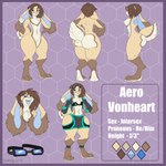 2018 aero_vonheart anthro big_butt big_ears blue_eyes blue_tongue brown_body brown_fur brown_hair butt chest_tuft clothed clothing color_swatch dated dipstick_ears ear_markings eyewear eyewear_on_head featureless_crotch front_view fur glistening glistening_eyes gloves_(marking) goggles goggles_on_head hair hi_res intersex_(lore) lagomorph leg_markings leporid looking_at_viewer male mammal markings model_sheet multicolored_ears nude open_mouth pattern_background rabbit rear_view side_view signature simple_background socks_(marking) solo standing tan_body tan_fur tiggybloom tongue tuft white_body white_fur wide_hipped_anthro wide_hipped_male