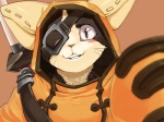 blazblue blush cat chest_tuft eye_patch eyewear feline grey_eyes jubei rape_face smile solo sword tuft weapon
Rating: Safe
Score: 4
User: eqgz
Date: January 02, 2010