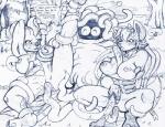 2014 <3 ambiguous_gender anal anal_penetration anthro anus areola big_breasts blush bow breast_fondling breasts dialog double_penetration eeveelution english_text erect_nipples female fondling leafeon navel nintendo nipples nude penetration pokémon pussy sex sylveon tangrowth tentacle_sex tentacles text titfuck vaginal vaginal_penetration video_games yawg
Rating: Explicit
Score: 5
User: Robinebra
Date: February 26, 2014